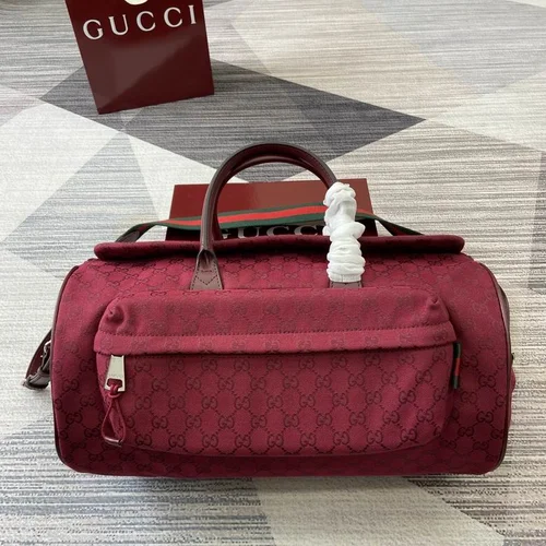 Gucci Original Travelling Bag Large Authentic GG Canvas