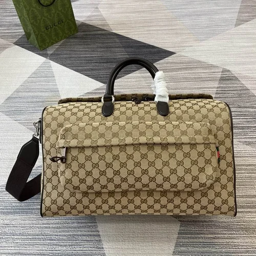 Gucci Original Travelling Bag Large Authentic GG Canvas