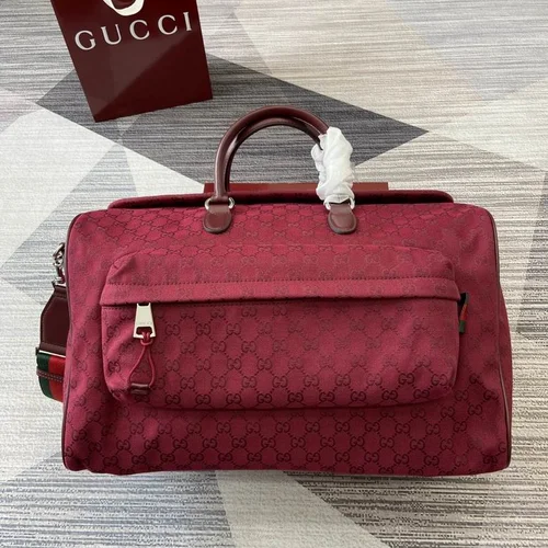 Gucci Original Travelling Bag Large Authentic GG Canvas