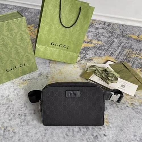 Gucci Original Waist Bags Authentic GG Canvas Luxury