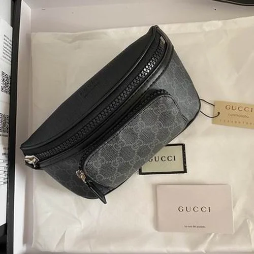 Gucci Original Waist Bags Authentic GG Canvas Luxury