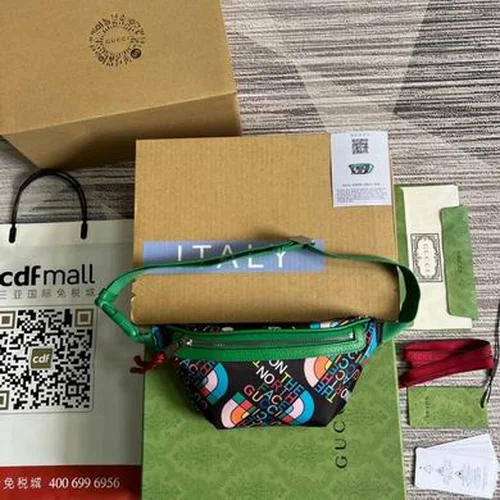 Gucci Original Waist Bags Authentic GG Canvas Luxury