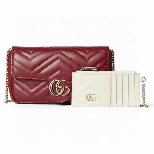 Gucci Original GG Marmont Medium Authentic Quilted Luxury