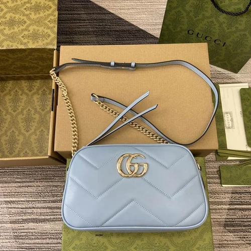 Gucci Original GG Marmont Medium Authentic Quilted Luxury