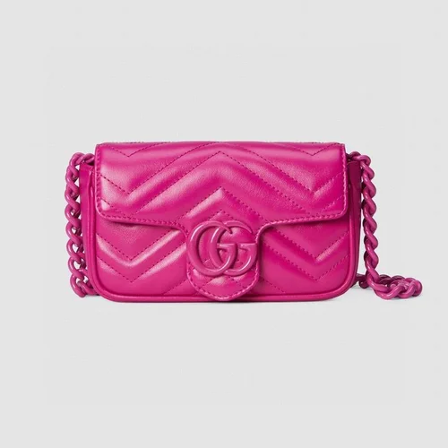 Gucci Original GG Marmont Medium Authentic Quilted Luxury