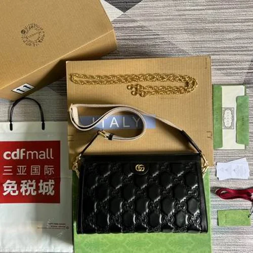 Gucci Original GG Marmont Medium Authentic Quilted Luxury