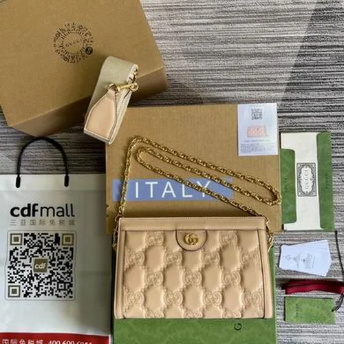 Gucci Original GG Marmont Medium Authentic Quilted Luxury