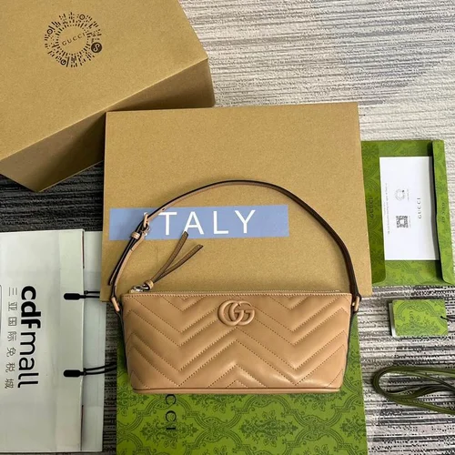 Gucci Original GG Marmont Medium Authentic Quilted Luxury