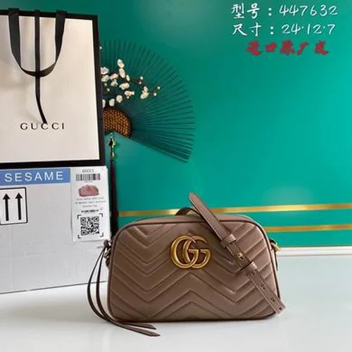 Gucci Original GG Marmont Medium Authentic Quilted Luxury