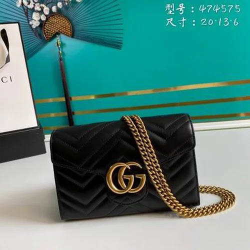 Gucci Original GG Marmont Medium Authentic Quilted Luxury