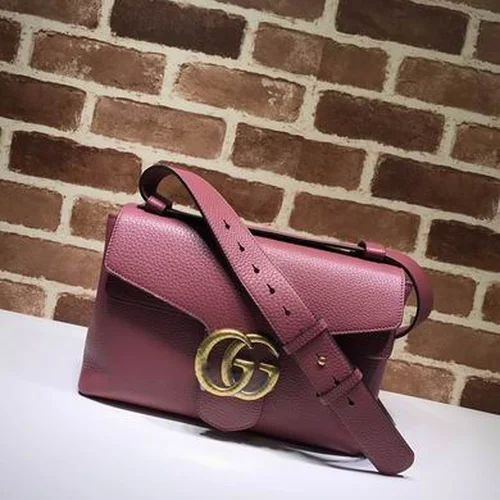 Gucci Original GG Marmont Medium Authentic Quilted Luxury