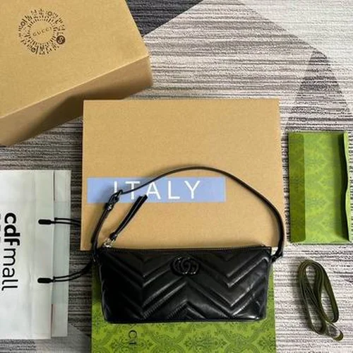 Gucci Original GG Marmont Medium Authentic Quilted Luxury