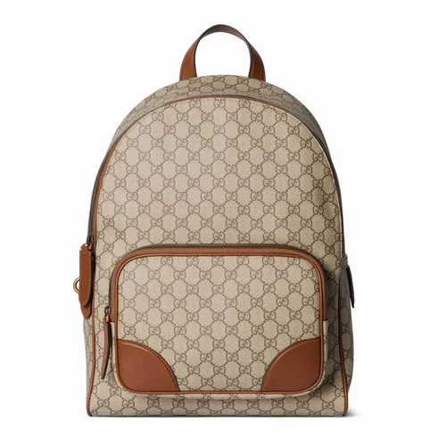 Gucci Original Backpack Large Authentic GG Canvas Luxury