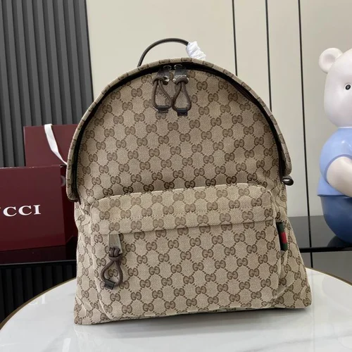 Gucci Original Backpack Large Authentic GG Canvas Luxury