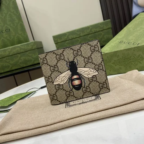 Gucci Original Women's Wallet Authentic GG Canvas Luxury