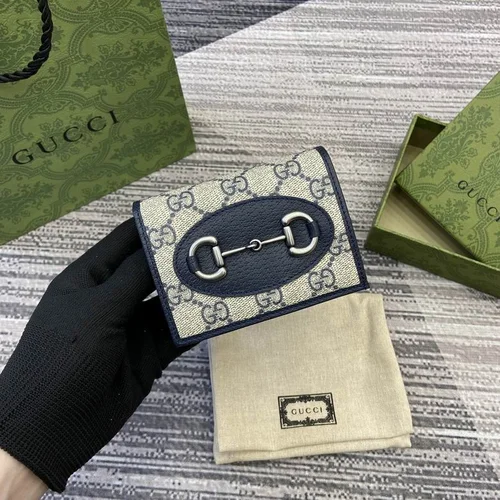 Gucci Original Women's Wallet Authentic GG Canvas Luxury