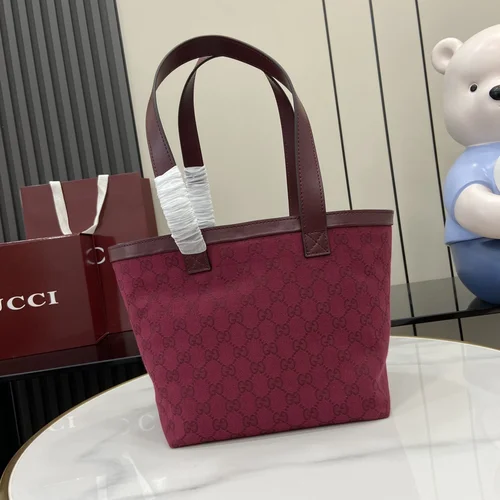 Gucci Original Tote Bags Large Authentic GG Canvas Luxury