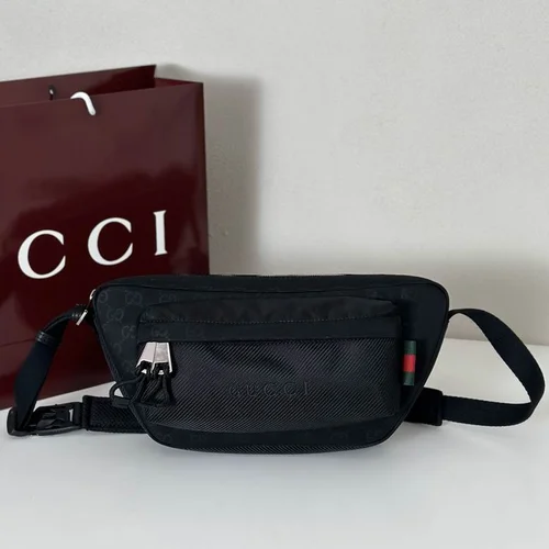 Gucci Original Waist Bags Authentic GG Canvas Luxury