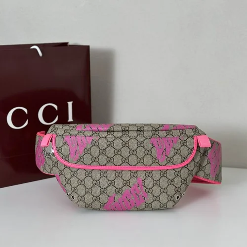 Gucci Original Waist Bags Authentic GG Canvas Luxury