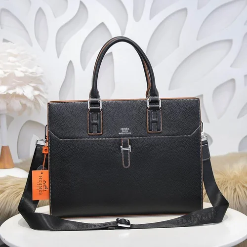 11 Hermes Original Briefcase Men Authentic Leather Luxury