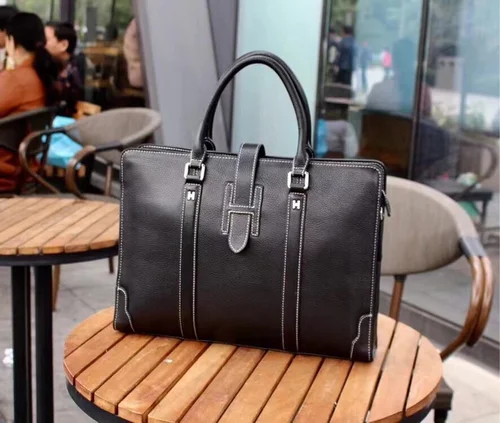 11 Hermes Original Briefcase Men Authentic Leather Luxury