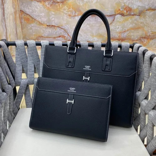 11 Hermes Original Briefcase Men Authentic Leather Luxury