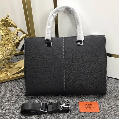 11 Hermes Original Briefcase Men Authentic Leather Luxury