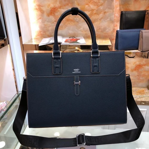 11 Hermes Original Briefcase Men Authentic Leather Luxury