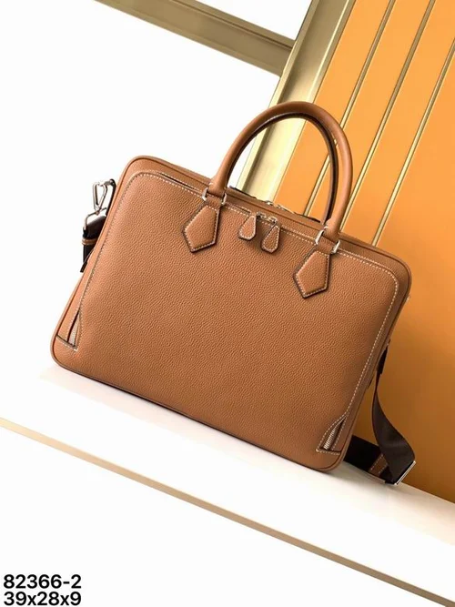 11 Hermes Original Briefcase Men Authentic Leather Luxury