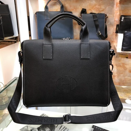 11 Hermes Original Briefcase Men Authentic Leather Luxury