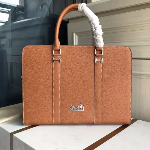 11 Hermes Original Briefcase Men Authentic Leather Luxury
