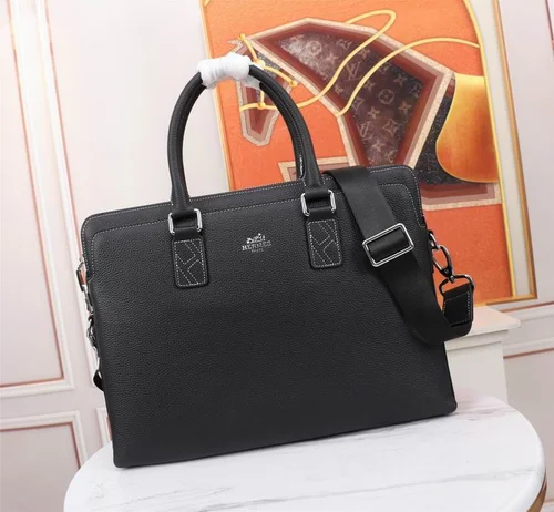 11 Hermes Original Briefcase Men Authentic Leather Luxury