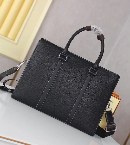 11 Hermes Original Briefcase Men Authentic Leather Luxury
