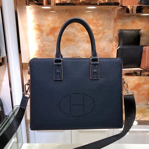 11 Hermes Original Briefcase Men Authentic Leather Luxury