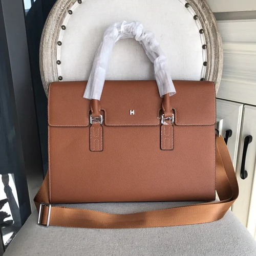 11 Hermes Original Briefcase Men Authentic Leather Luxury
