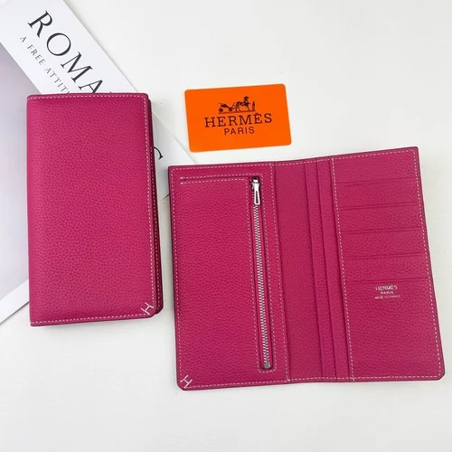 11 Hermes Original Women's Wallet Authentic Epsom Leather