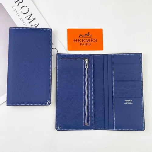 11 Hermes Original Women's Wallet Authentic Epsom Leather