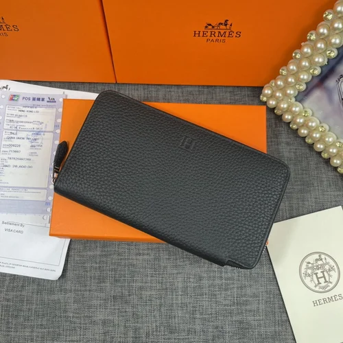 11 Hermes Original Women's Wallet Authentic Epsom Leather