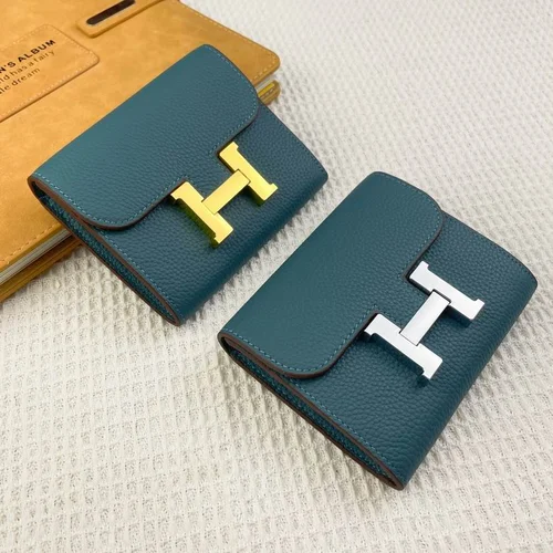 11 Hermes Original Women's Wallet Authentic Epsom Leather