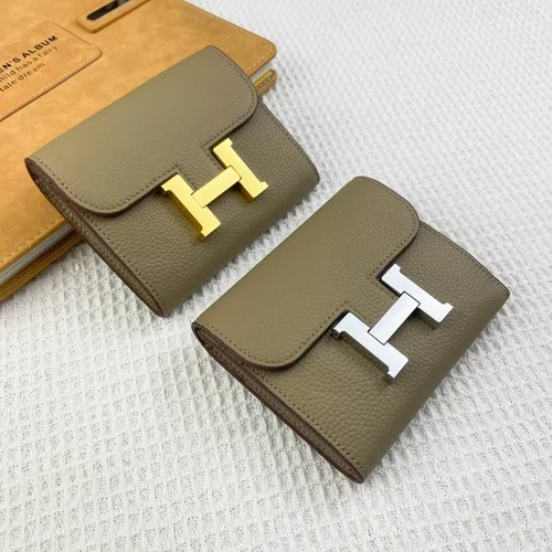 11 Hermes Original Women's Wallet Authentic Epsom Leather