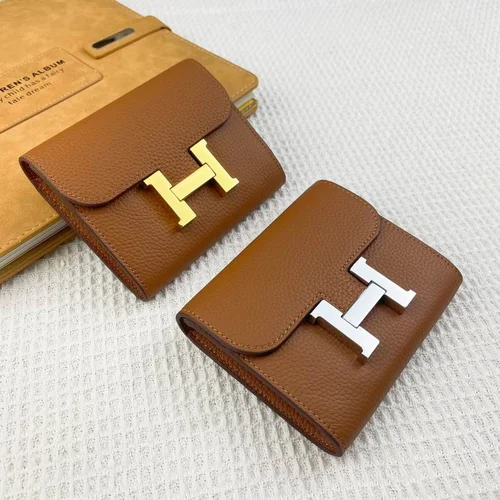 11 Hermes Original Women's Wallet Authentic Epsom Leather