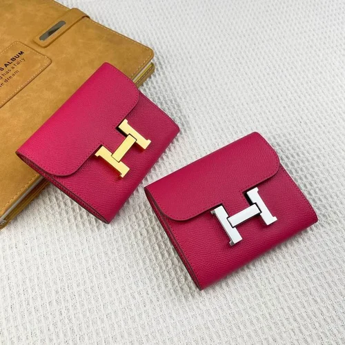 11 Hermes Original Women's Wallet Authentic Epsom Leather