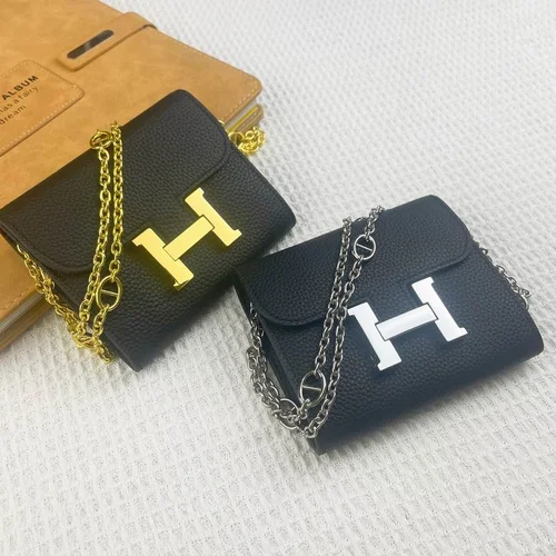 11 Hermes Original Women's Wallet Authentic Epsom Leather