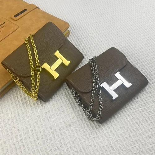 11 Hermes Original Women's Wallet Authentic Epsom Leather