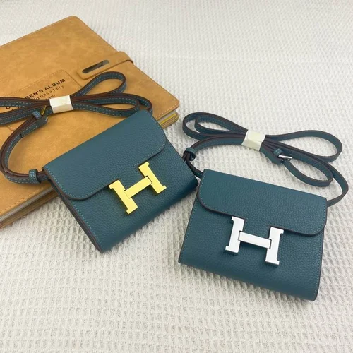 11 Hermes Original Women's Wallet Authentic Epsom Leather