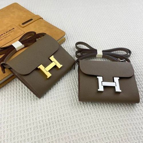 11 Hermes Original Women's Wallet Authentic Epsom Leather