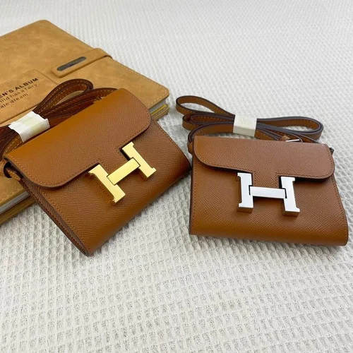 11 Hermes Original Women's Wallet Authentic Epsom Leather