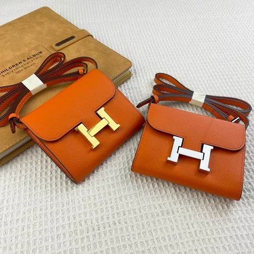 11 Hermes Original Women's Wallet Authentic Epsom Leather