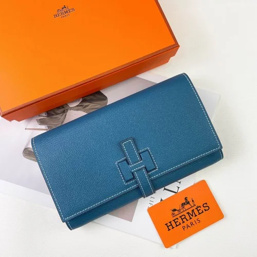 11 Hermes Original Women's Wallet Authentic Epsom Leather
