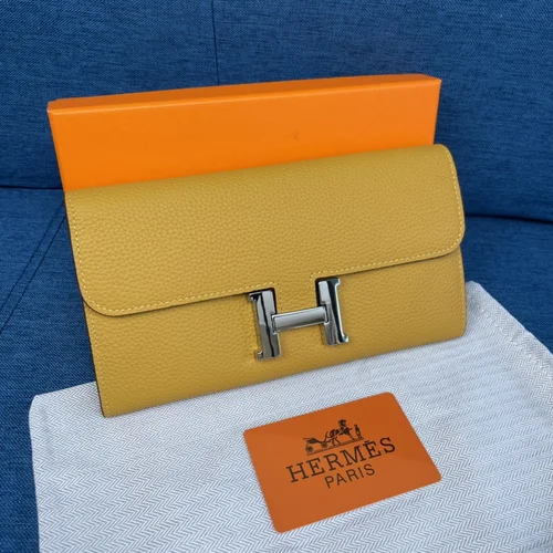 11 Hermes Original Women's Wallet Authentic Epsom Leather